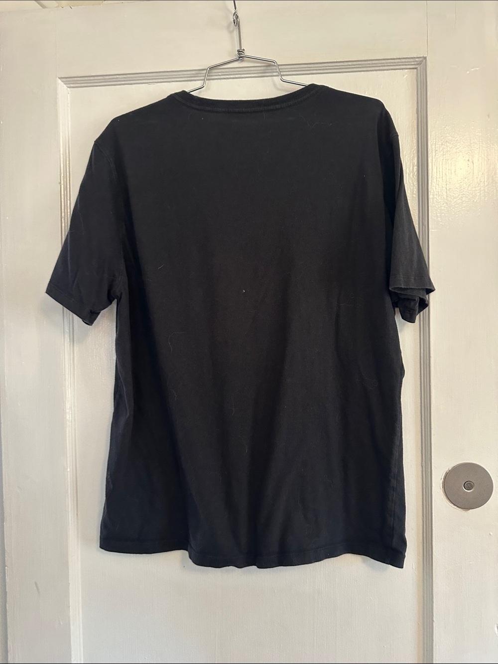 Tecovas Black Tee with Rust 'Tecovas Western Goods' Print - Picture 2 of 3